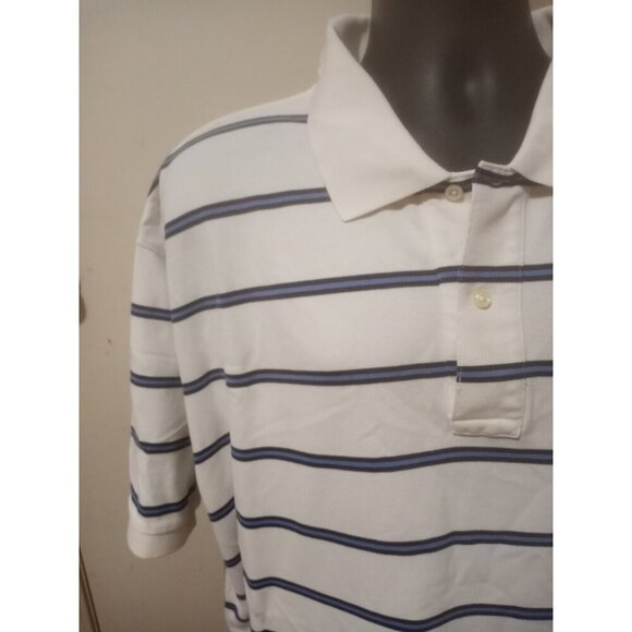 Vintage Polo Ralph Lauren Shirt Men’s 3XL Big White Blue Pony Logo Preppy Y2K - Picture 4 of 13